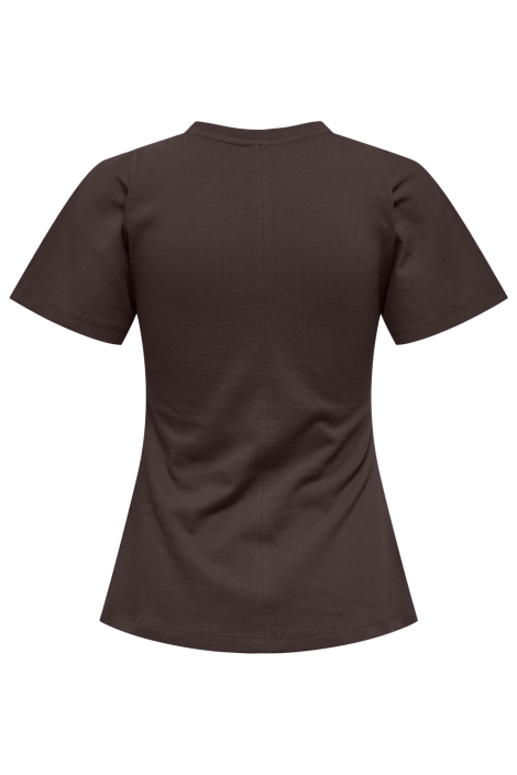Only onlmarie life s/s ruching top jrs n